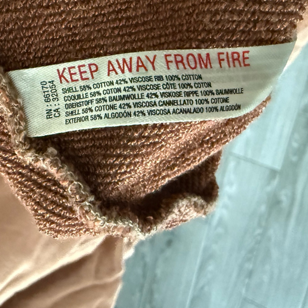 Free People Tan Hoodie with Graphic Detail - Picture 13 of 14